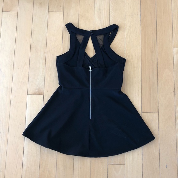 Black Mini Dress - Picture 2 of 3